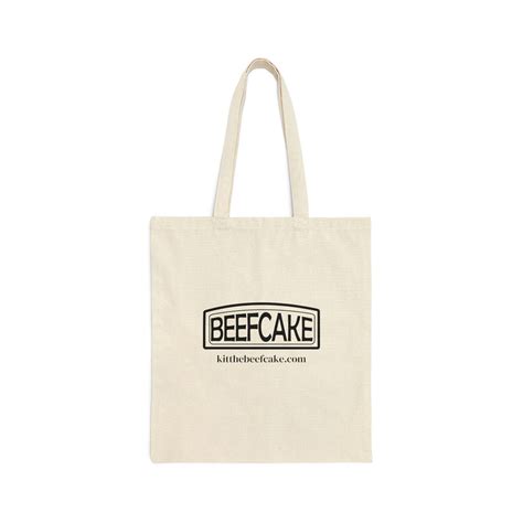 Beefcake Cotton Canvas Tote Bag 